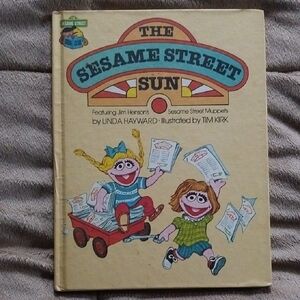 Sesame Street Sun Book with Colorful Characters